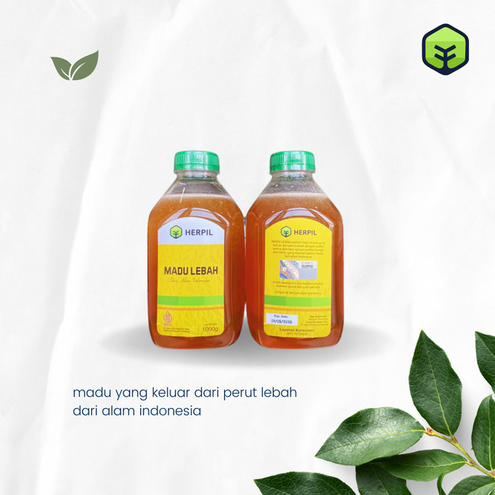 

ECONOMICAL PACKAGE [MADU LEBAH HERPIL] Madu Asli Multiflora 100% Murni