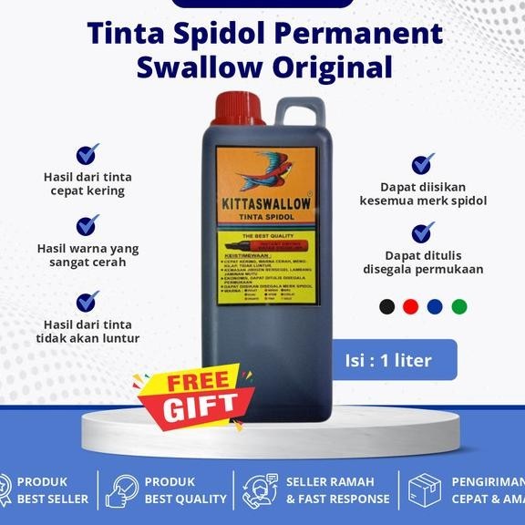 

Tinta Spidol Permanent Swallow