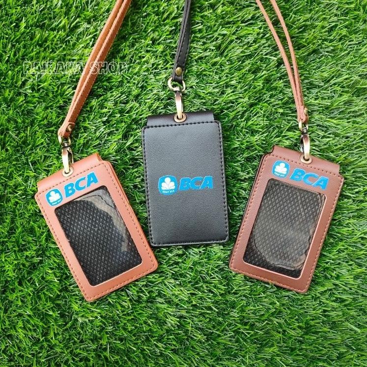 

Wwr-76 Id Card Name Tag Kulit Holder Name Tag Double Flip 1 Sisi Magnet Terbaru Termurah