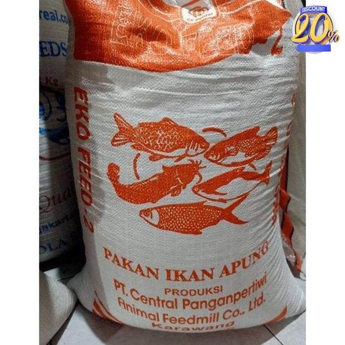 Extra Pelet Ikan Air Tawar 2Mm Eko Feed 1 Kg - Pelet Lele 2Mm Terlaris