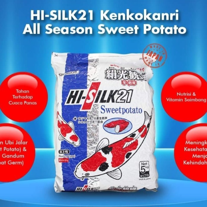 

Terbaru Hi Silk Sweet Potato M Floating @5Kg Promo Ready Stok