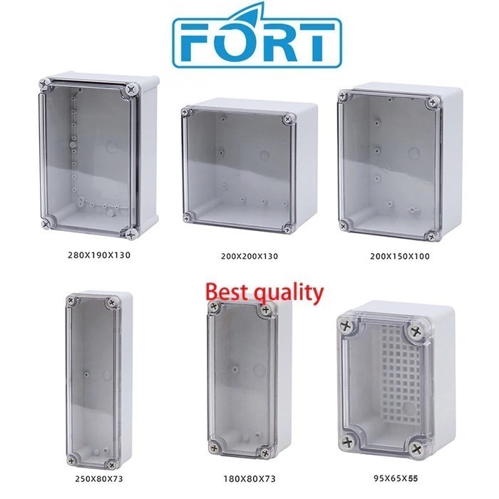 Produk BOX PANEL DSAT-1520 ABS IP66 200X150X100 PLASTIK FORT ds-at-1520