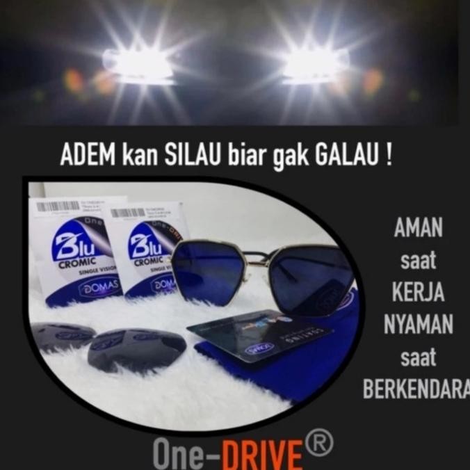 Lensa Kacamata Bluecromic Sv One Drive By Domas