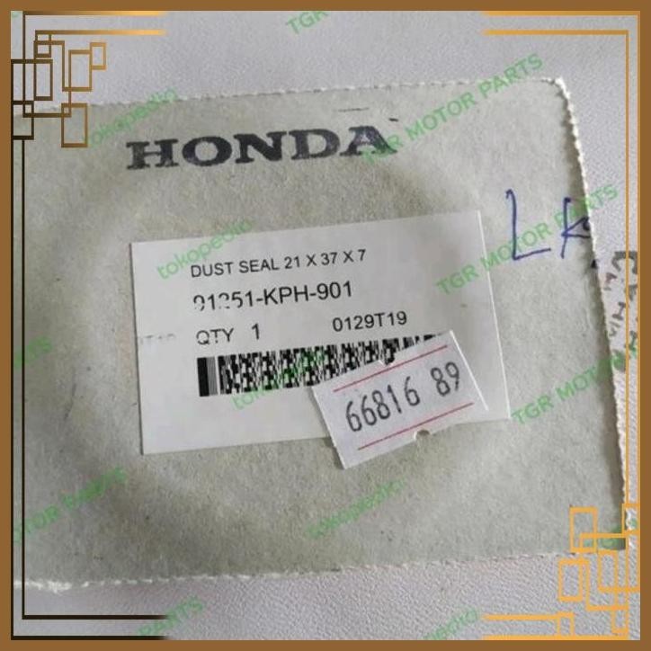 [TGR] SIL SEAL RODA DEPAN GRAND SUPRA KARISMA BEAT VARIO ORI 91251KPH901