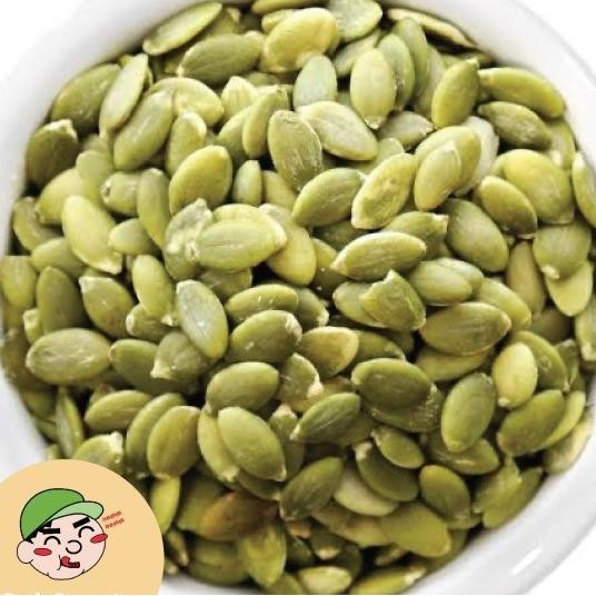 

500Gr Raw Pumpkin Seed / Biji Labu / Kuaci Kupas Hijau