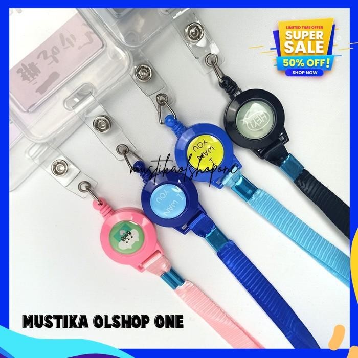 

NAME TAG ID CARD HOLDER KOREA KALUNG TEMPAT NAME TAG2 SISI MX2545 BAIK!!