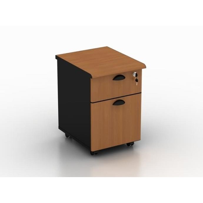 Laci Dorong Kerja Kantor Minimalis / Mobile Pedestal Drawer Lock