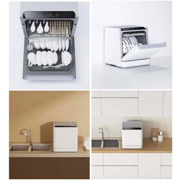 Ede Dishwasher Mesin Cuci Piring Otomatis Dapur Sterilization Disinfection