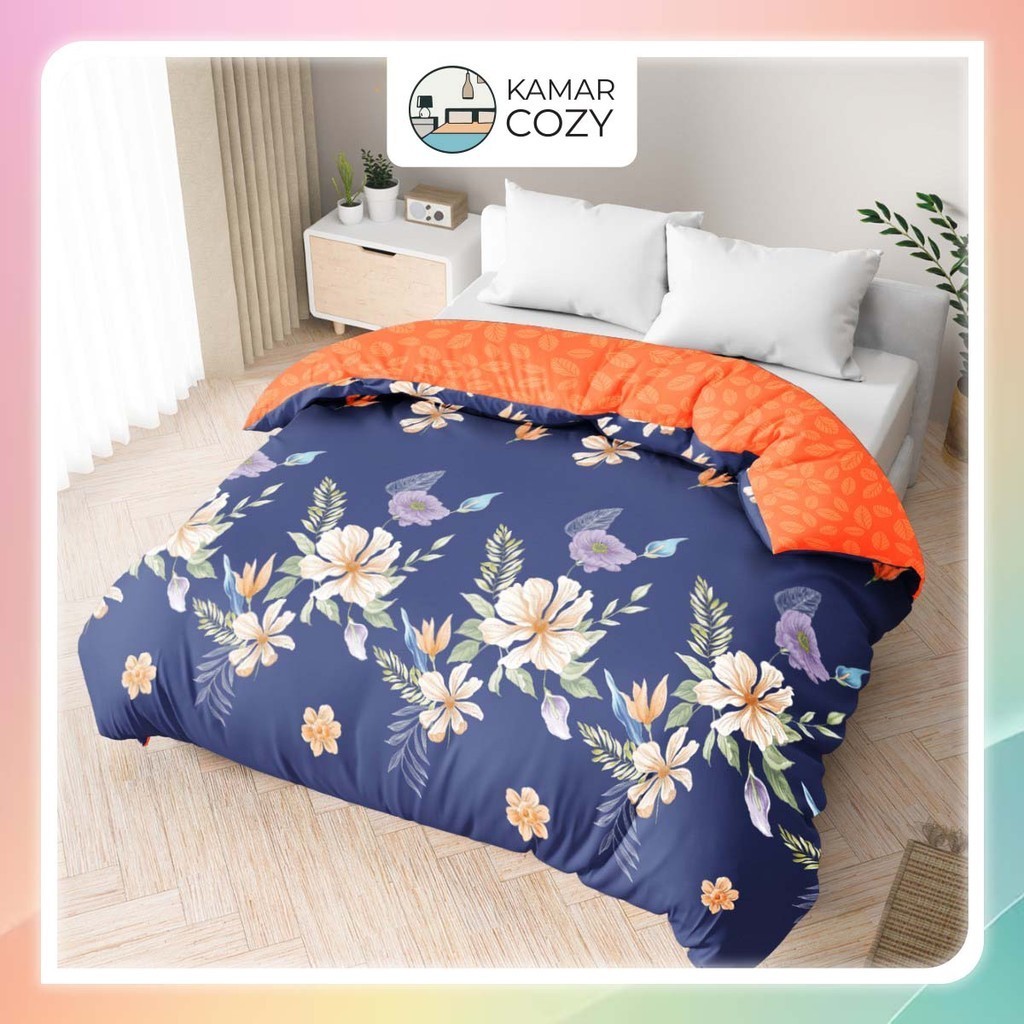 Kintakun DLUXE Bed Cover Only / Selimut Tebal / Comforter 180 x 200 King Almira Aesthetic Badcover E