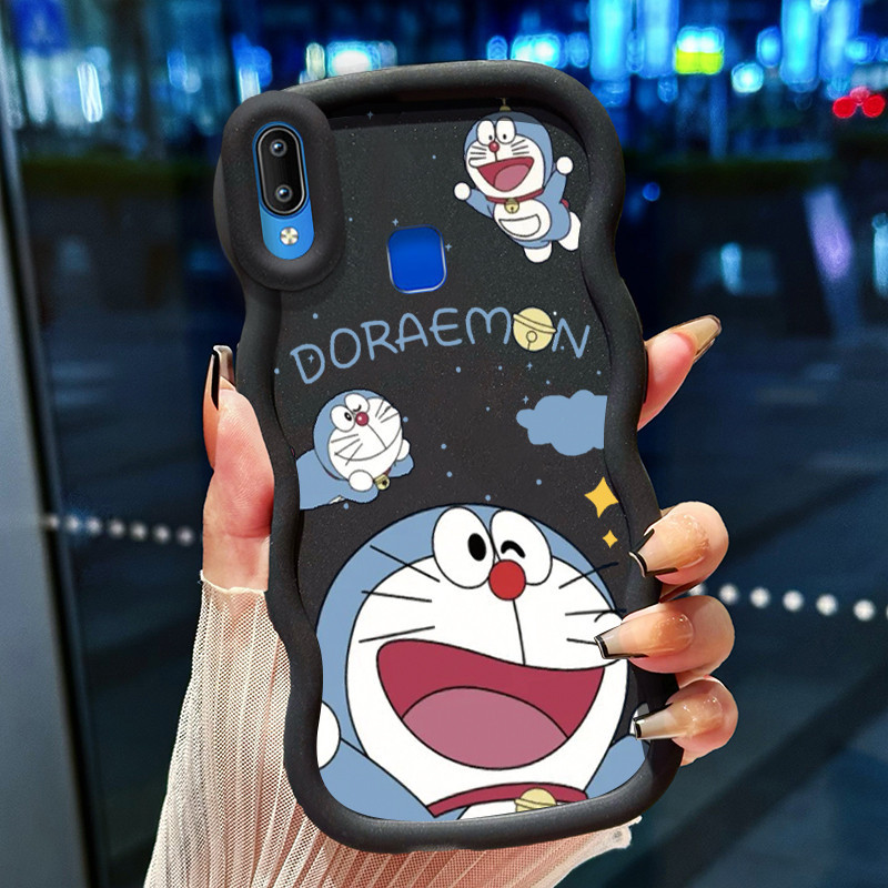 Casing Hp Untuk VIVO Y91 Y91i Y93 Y95 Y91C Y1s Y90 Case Casing HP Kesing Doraemon Softcase penutup p