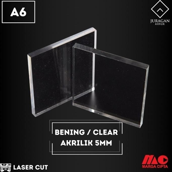 

READY Akrilik Bening A6 5mm Marga Cipta