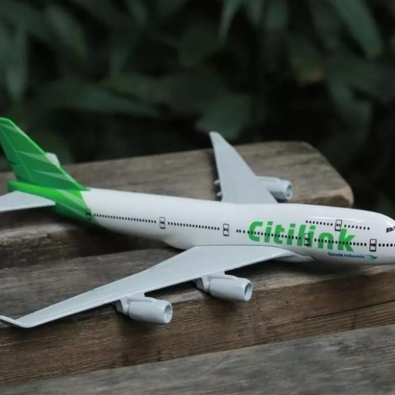 Niatur Pesawat Diecast Citilink Indonesia