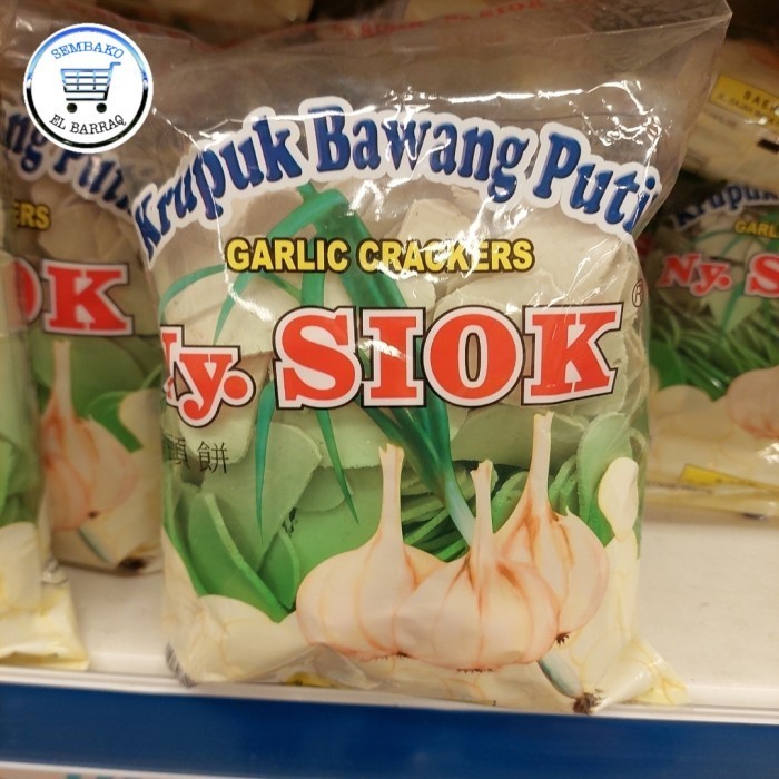 

Ny.Siok Garlic Crackers / Krupuk Bawang Putih 500gr A9