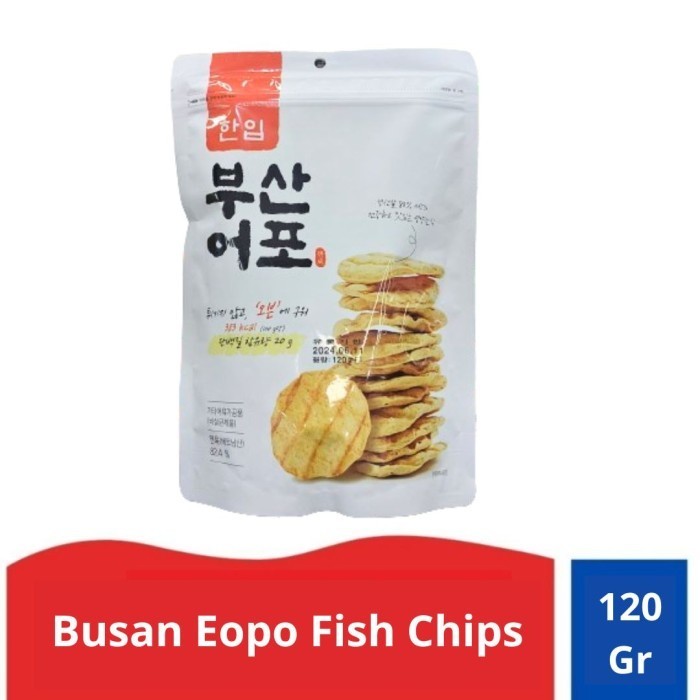 

Busan Eopo Fish Chips/Kerupuk Ikan Korea 120Gr A9