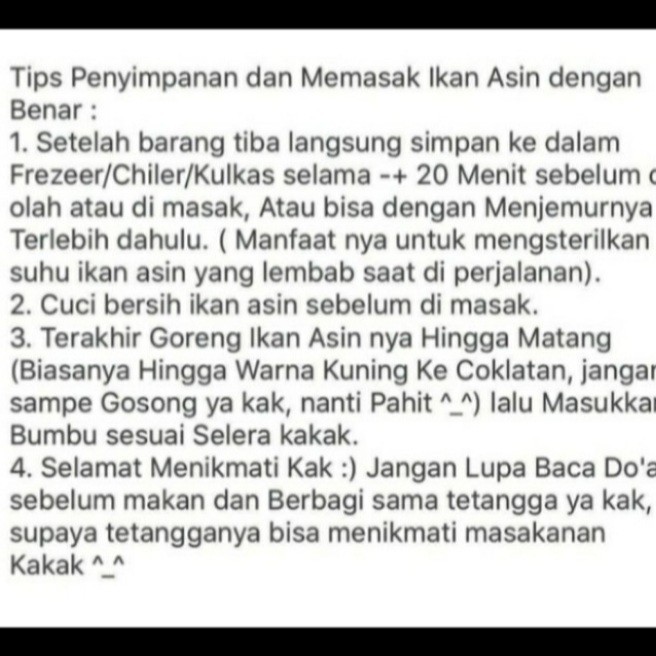 

ikan asin udang rebon premium 1000gr A9