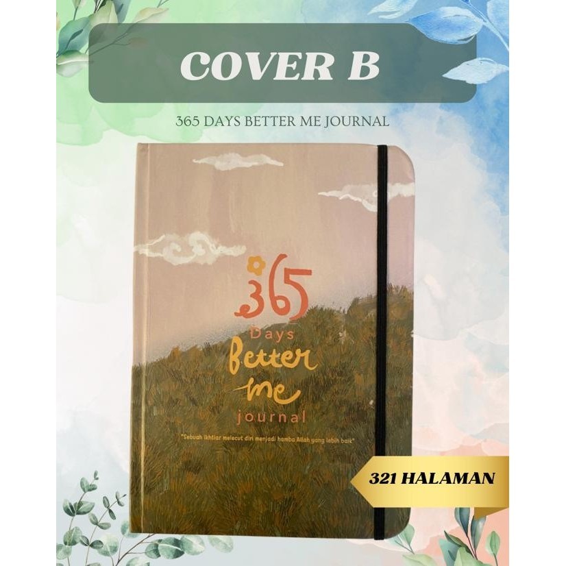 

365 Days Better Than Me Journal, Cover B