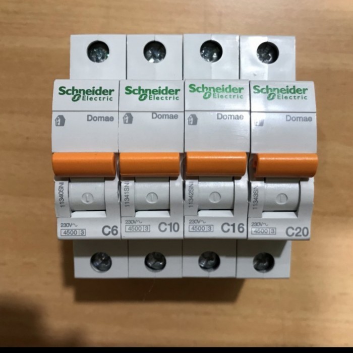 Mcb Schneider 1Phase 6A/10A/16A/20A