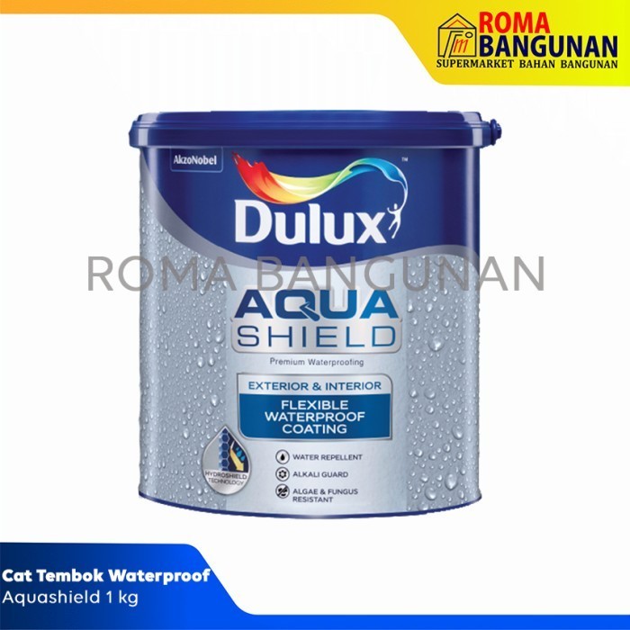 Cat Tembok Waterproof Dulux Aquashield 1 Kg