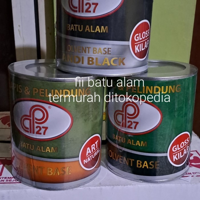 Cat Pelapis/Coating Batu Alam Cp27 Gloss