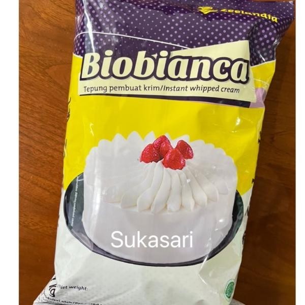 

Biobianca 1Kg Whipped Cream Instant Bubuk Whip Non Dairy Bio Bianca