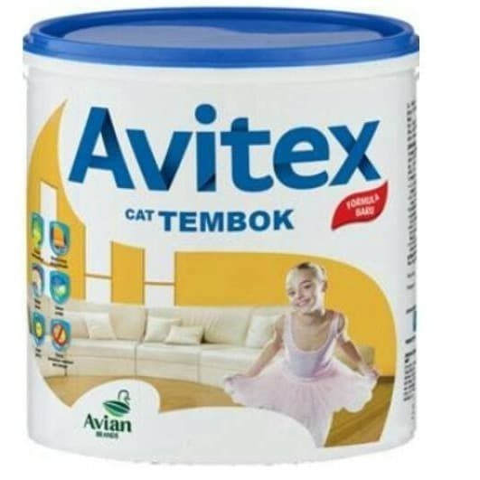Cat Tembok Avitex (Avian Brands) 5Kg Warna Ready Murah Sekali