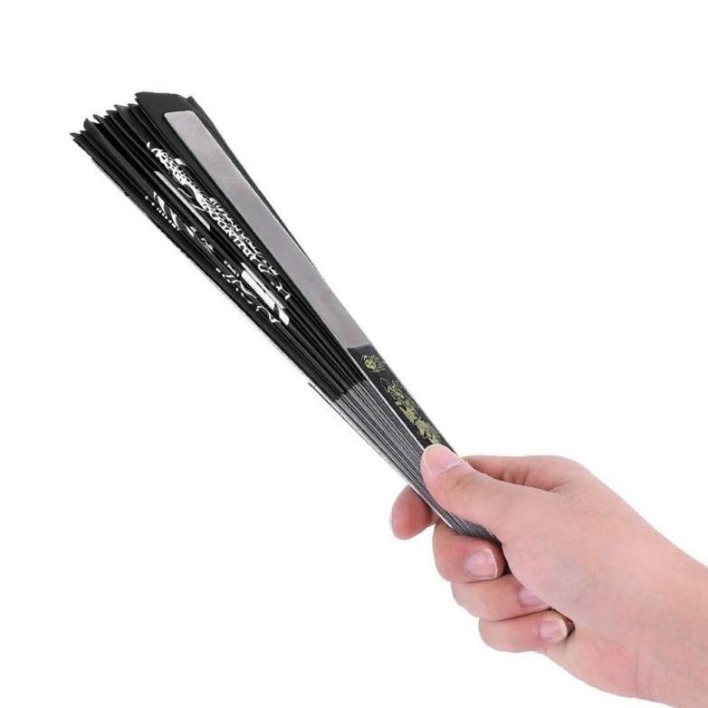 ORIGINAL Kipas Tangan Lipat Kungfu Lipat Kipas Kungfu Jumbo Kipas Silat Untuk Pertunjukan Tari Kipas