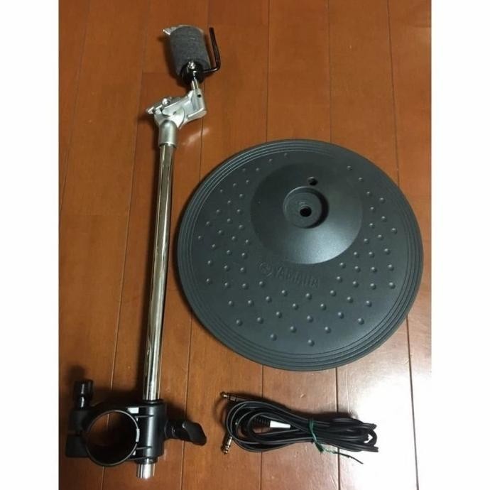 Yamaha Cymbal Pcy100 + Holder Drum Elektrik Dtx Pcy 100 2 Zona 10 Inch