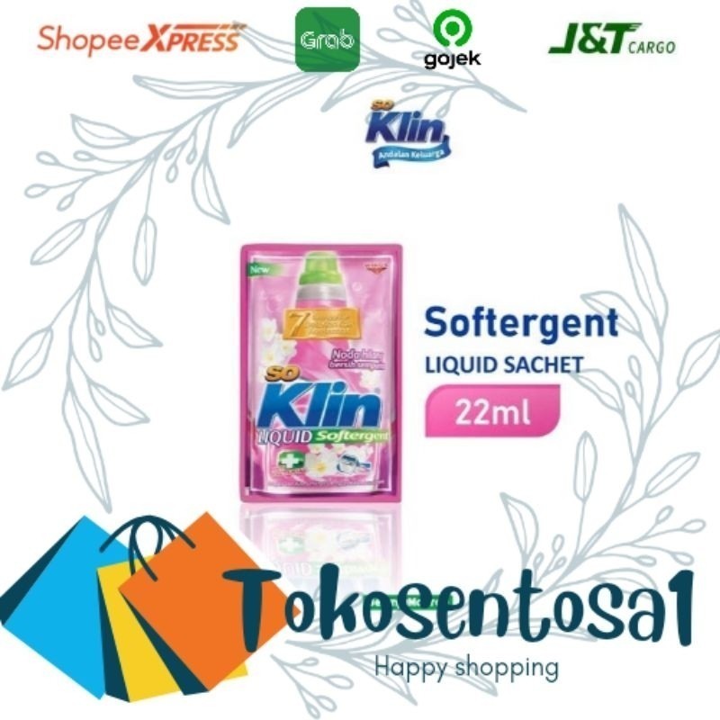 SOKLIN LIQUID SACHET 22ML / LIQUID 500 /1 DUS