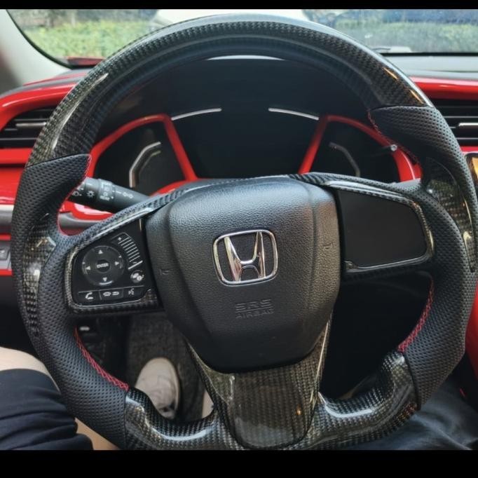 PROMO STEER CARBON CIVIC TURBO FC FK CRV TURBO WRV BRV #ORIGINAL