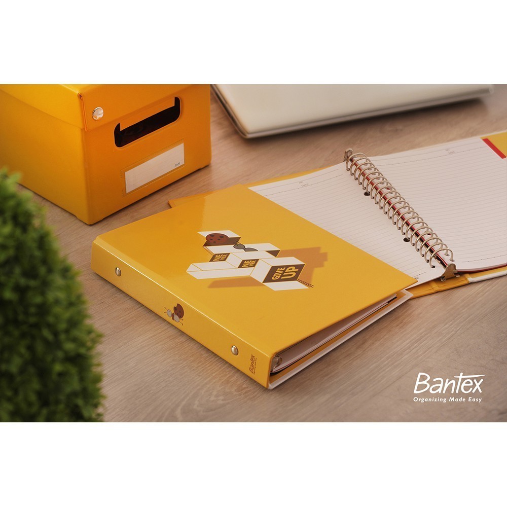 

[Pelangi Stationery] Bantex Multiring Binder B5 Never Give Up 26 Ring 25mm - 1328 46