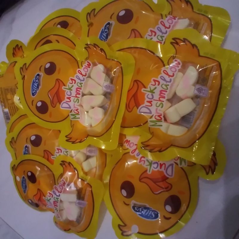 

MARSHMALLOW DUCKY isi 10pcs