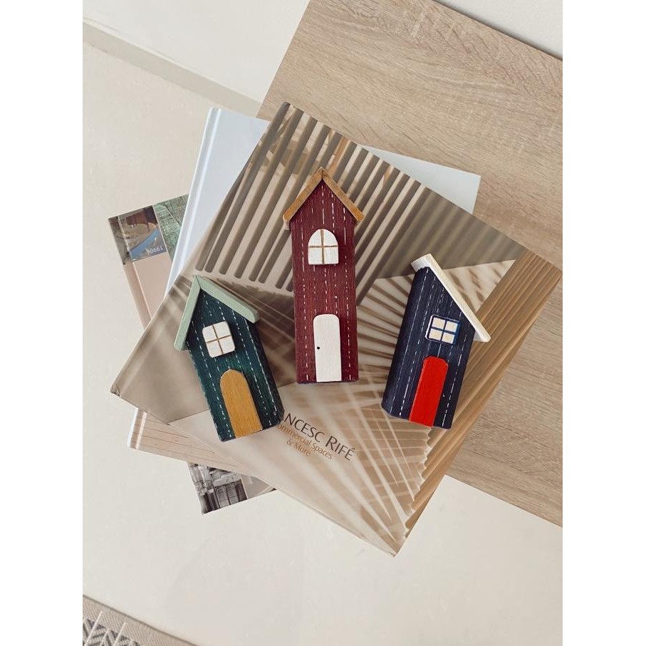 

New Wooden House Set | Home Decoration | Rumah Kayu Handmade | Trishaus Berkualitas