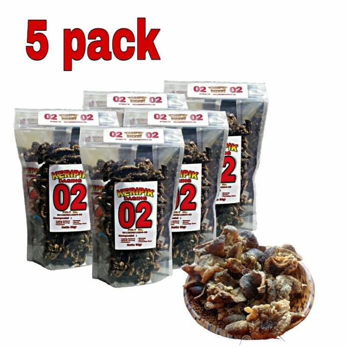 

SALE Keripik Bekicot 02 Gurih Renyah Bergizi