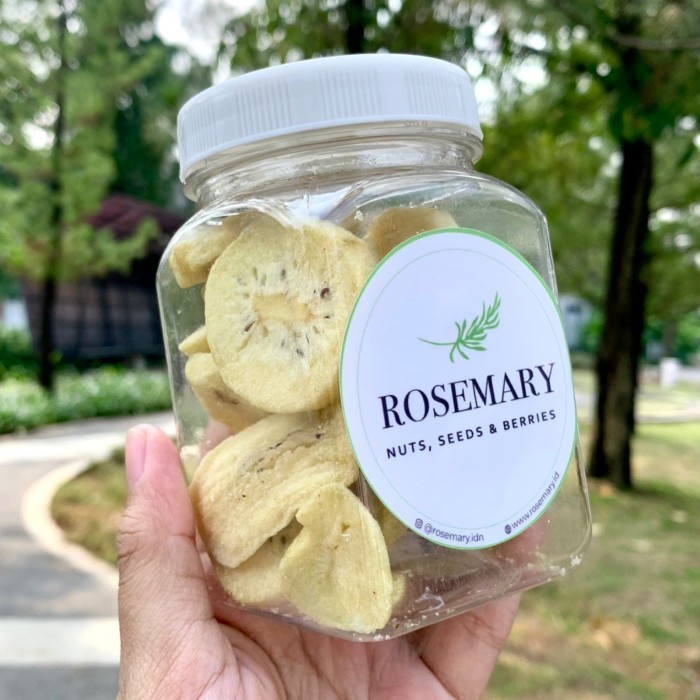 

BERGARANSI Kiwi Chips-Freeze Dried Kiwi-Keripik Kiwi-Cemilan Sehat