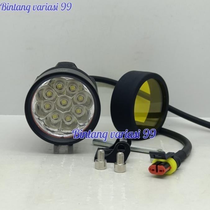 Lampu Tembak Sorot Led Cree L9X 9 Mata Waterproof Cree 9mata Led Otomotif Keren