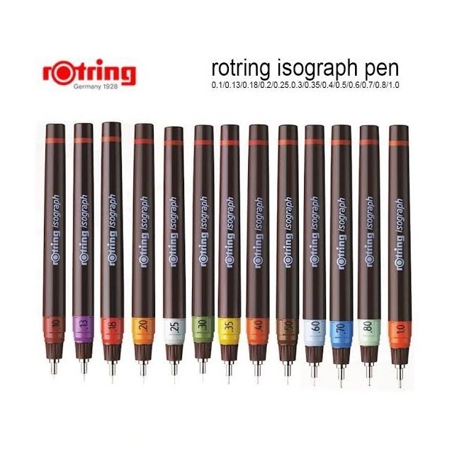 ROTRING ISOGRAPH PEN