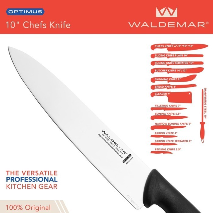 Pisau Dapur Waldemar Chef Knife Optimus 10"