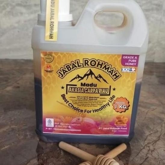 

Madu Jabal Rohmah Asli Murni Nektar Akasia Carpa Riau Grade A 100% Alami Pure Raw Honey