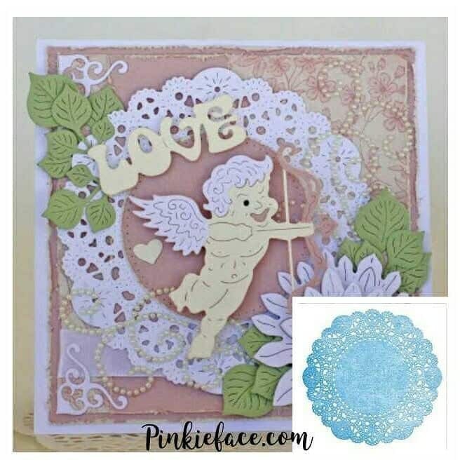 

Ready * Dies Scrapbook French Pastry Doily - Cetakan Pisau Pon Ulir