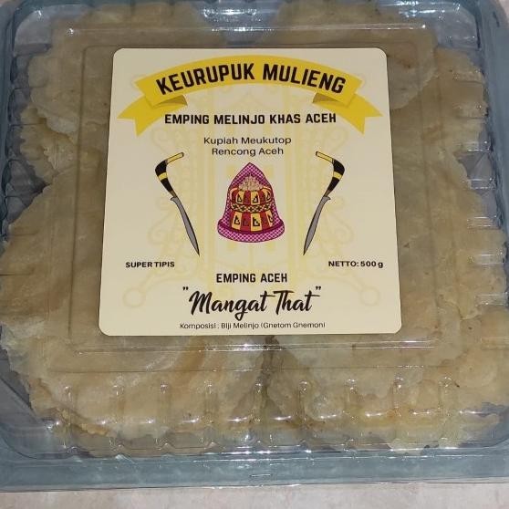 

Emping Aceh Jumbo "Mangat That