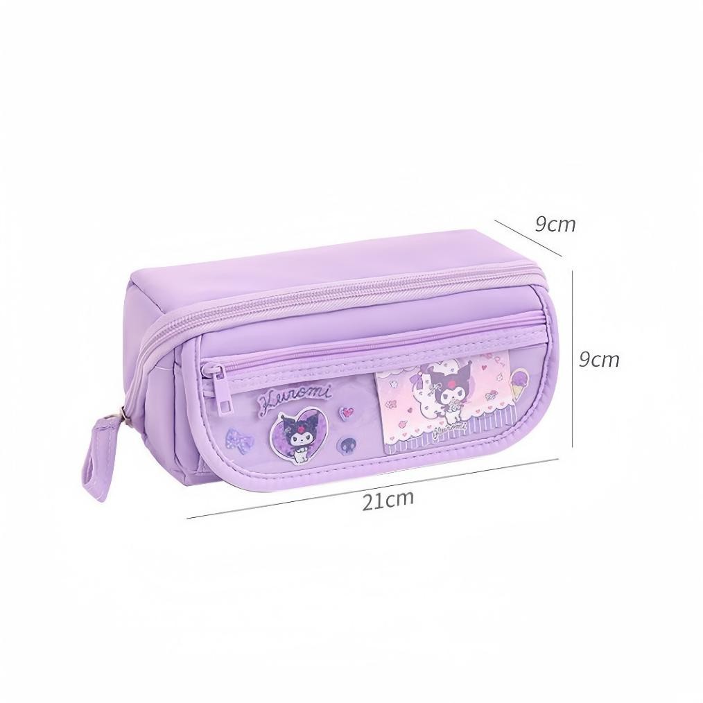 

Oz67 CODTas Pensil Kartun Sanrio Kapasitas Besar Tas Pensil Kuromi Melody Lucu Kotak Penyimpanan Alat Tulis Siswa Multifungsi Hemat