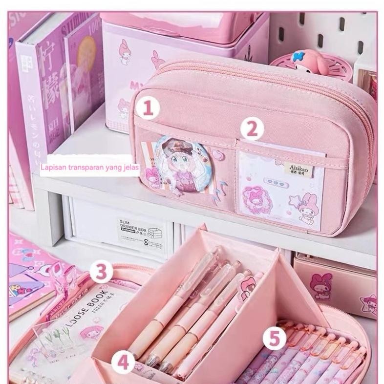 

Ez23 Penjual LokalTas Pensil Multifungsi Lucu Tas Penyimpanan Alat Tulis Siswa Kantor Tas Pensil Kapasitas Besar Tempat Pensil Tas Pensil Siswa Sale