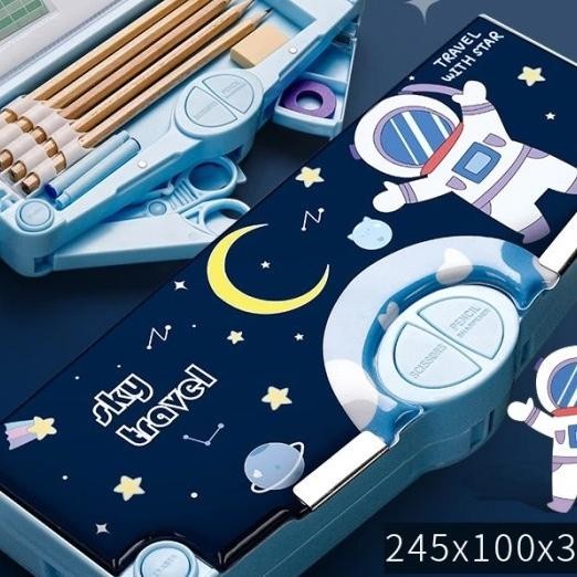 

Kotak Sil Multifungsi Tempat Sil Viral Motif Astronot Dinosaurus
