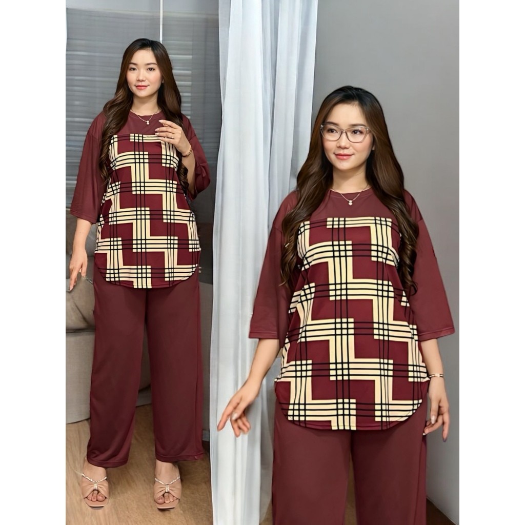 Setelan Wnita Dewasa Import Remaja Cantik Bju Terbaru 2024 Stln Pakean Korea Baju Perempuan Remaja K