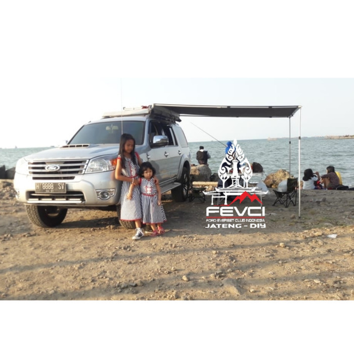 {DianShop} tenda samping mobil. side awning car. tenda jualan. tenda gulung. tend Murah