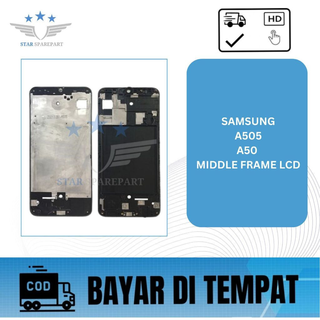 MIDDLE FRAME LCD SAMSUNG A505 ( GALAXY A50 ) / DUDUKAN LCD
