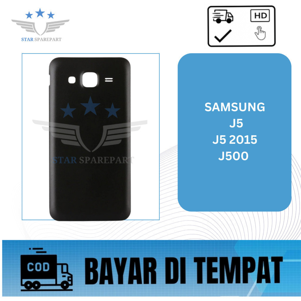 BACK COVER SAMSUNG J5 / J5 2015 / J500 BACKCOVER BACKDOOR BACK DOOR