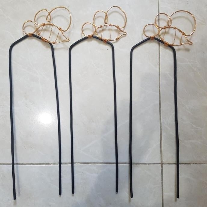 ASLI TURUS TANAMAN ATAU TURUS HOYA BESI ANTI KARAT ATAS SEGITIGA READY STOCK