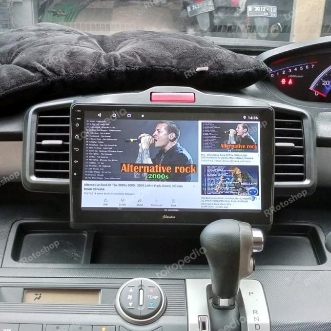 HEAD UNIT ANDROID TAPE MOBIL HONDA FREED 10 INCH DOUBLE DIN 4 GB HEMAT