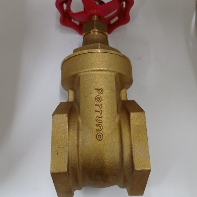 Gate Valve Brass Perruno 2.5 Inch